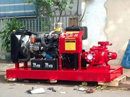 Máy bơm PCCC Diesel 6 máy Huyndai-Korea